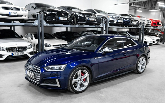 Audi S5 cena 177000 przebieg: 78000, rok produkcji 2017 z Rumia małe 781